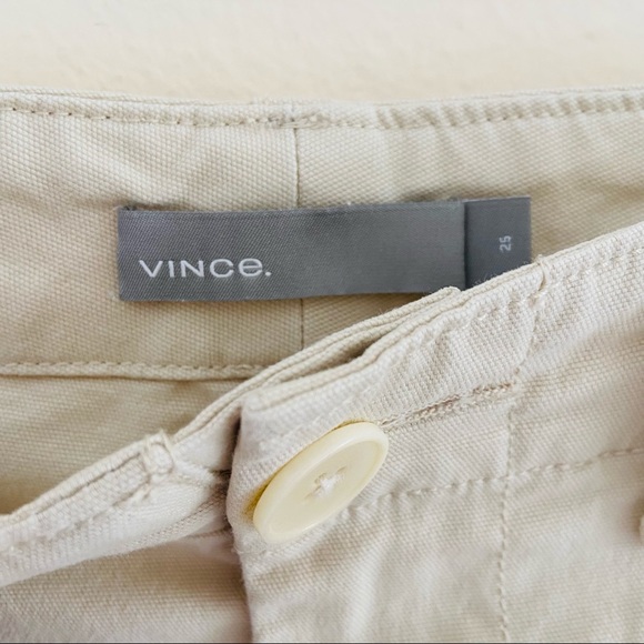 Vince ankle cropped cotton Chino pants trousers cargo - Picture 10 of 10